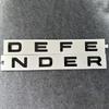 Land Rover Defender 2020-2023 Hood Letter Badge - Dark Tail Car Sticker Modification