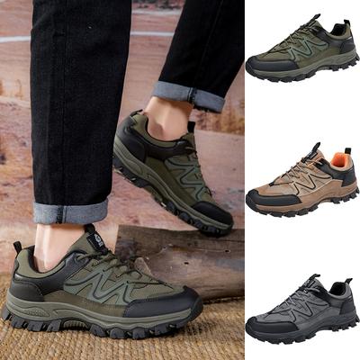 2025 Neue Herren Wander-Kletter-Outdoor-Modische Sportschuhe Atmungsaktive Freizeitschuhe Gummi Rutschfeste Verschleißfeste Außensohle