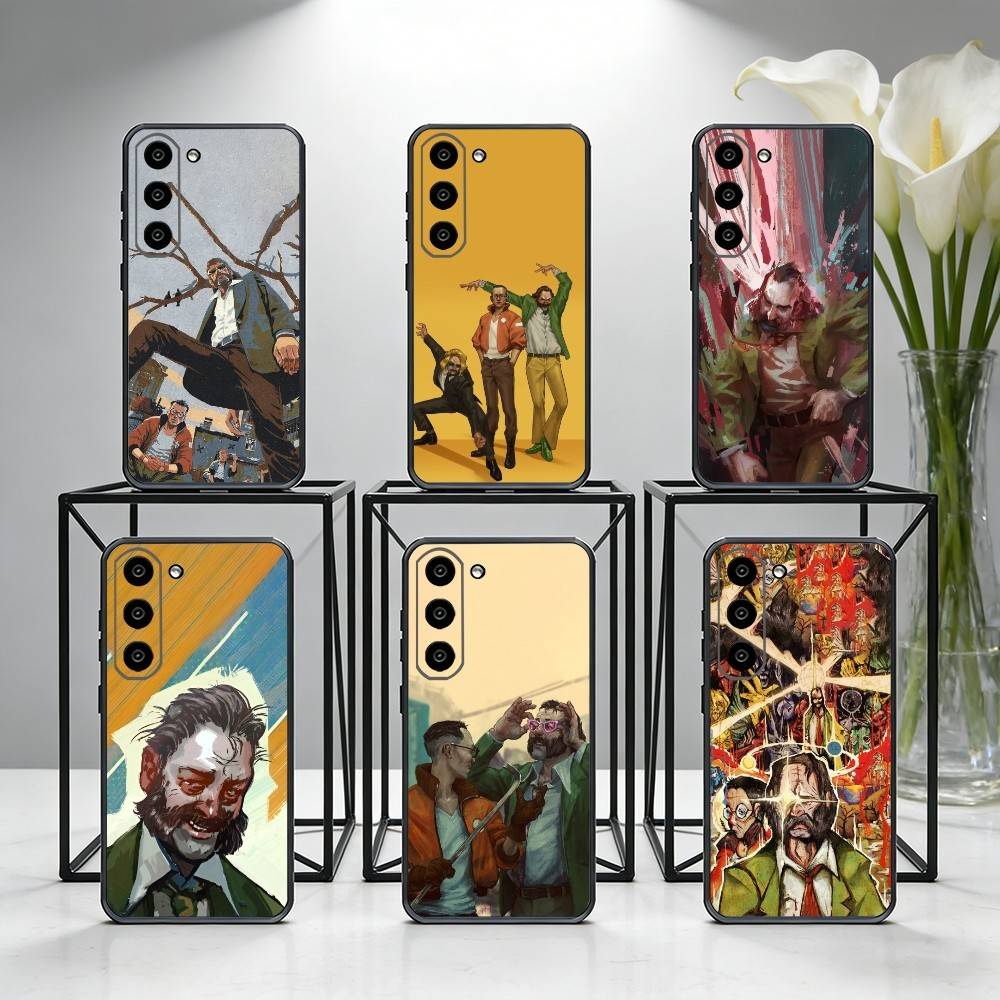 Game D-Disco E-Elysium Phone Case For Samsung Galaxy A73,A72,A71,A70,A53,A52,A51,Others Soft Black Cover
