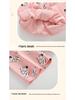 Malwee Girls' Summer Pajama Set: European & American Style, Short Sleeve Top with Elastic Waist Pants