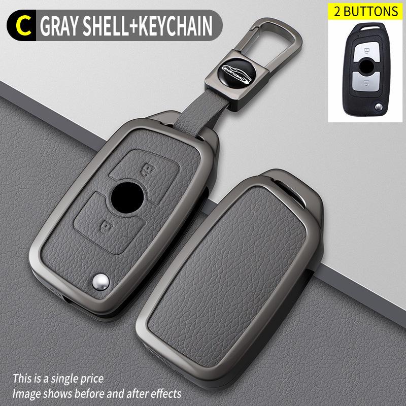 Compatible Car Key Holder for DeLonghi Model B, Elephant Grey