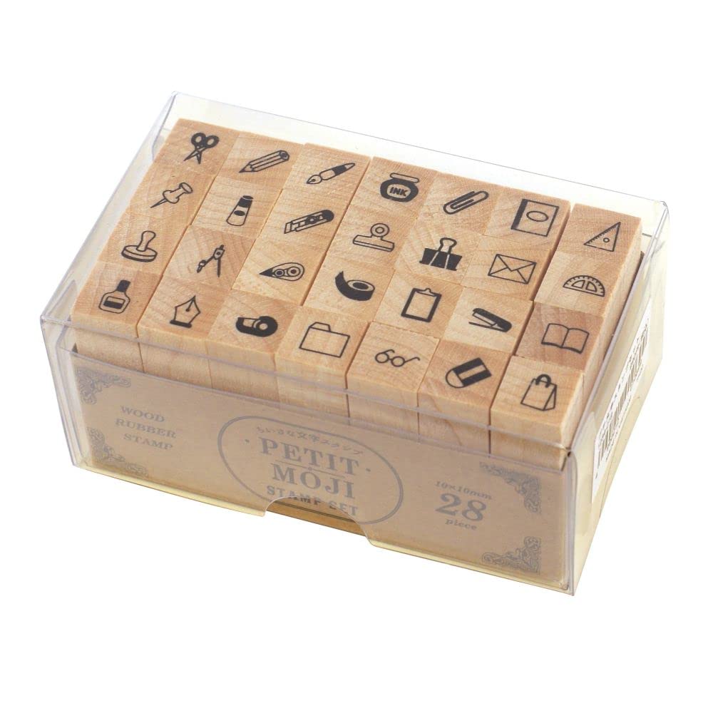 

Kodomonookao Petit Letter Stamp Set (Large) [Stationery Icon] 1234-019