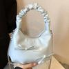 Summer Bow Underarm Bag Women's Leisure Commuter Niche Pleated Cloud Bag Dumpling Bag
