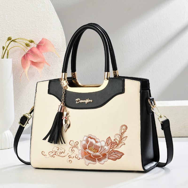 Mom gift with cheongsam Chinese national style embroidered bag new atmospheric women's bag crossbody bag mother-in-law handbag women