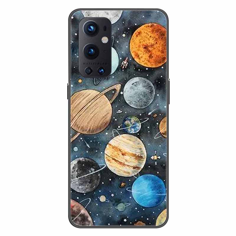 For OnePlus 9 Pro Case Shockproof Soft silicone TPU Back Cover For One Plus 9 Pro Phone Cases for OnePlus 9RT 5G 9R Cute Case
