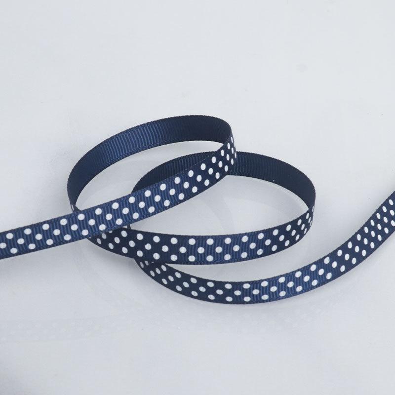 Dot Ribbon Colorful Ribbon Polka Threaded Ribbon Head Hair Accessories Hair Clip Bow Material Dot Ribbon Elegant Home Decorating Activity Supplies