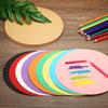 40pcs Round Cardboard Paper Blank Disc Circles Slices for Party Decorations DIY Craft Arts Drawing Painting Writing