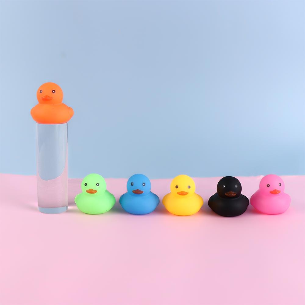 3PCS Yellow Duck Floating Duck Squeeze Sound Toy Floating Little Yellow Duck Water Toy  Toy for Kid