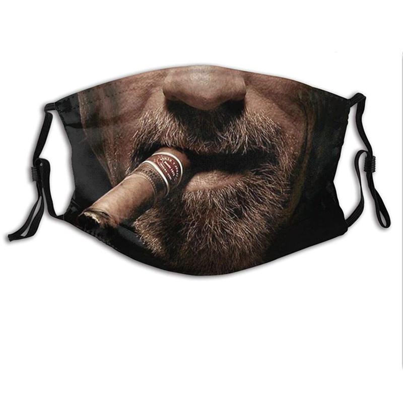 3D Three Dimensional Mask Funny Facial Expression Imitation Creative Personality Social Party Costume Printed Cotton Mask