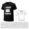 I SHOOT PEOPLE TShirt Luxury man hippie clothes workout shirts for men