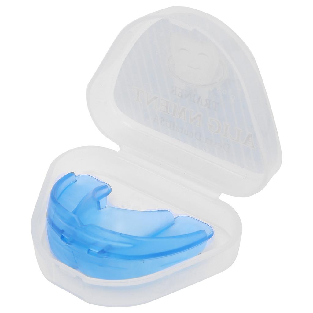 Silicone Dental Brace Orthodontic Retainer Portable Mouth Guard for Teeth GrindingBlue