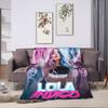 L-Lolas I-Indigos Spanish Singer Blanket Quality Super Soft  Bedding Throws Spring Travel Couch Chair Sofa Bed Novelty Bedspread