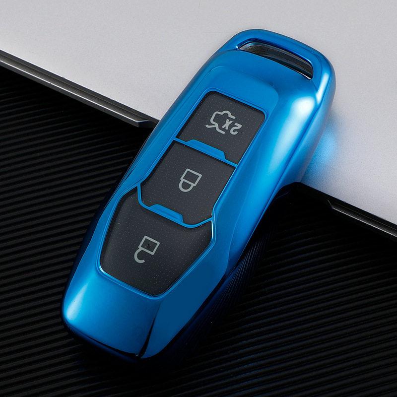 Car Key Cover for Ford Taurus, Mustang, Lincoln, and Explorer (2016-2018)