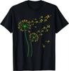 HOT SALE Dandelion PI Day Dandelion 3.14 PI Number Math Dandelion T-shirt Custom Harajuku Vintage T-shirt Camisas Street Wear