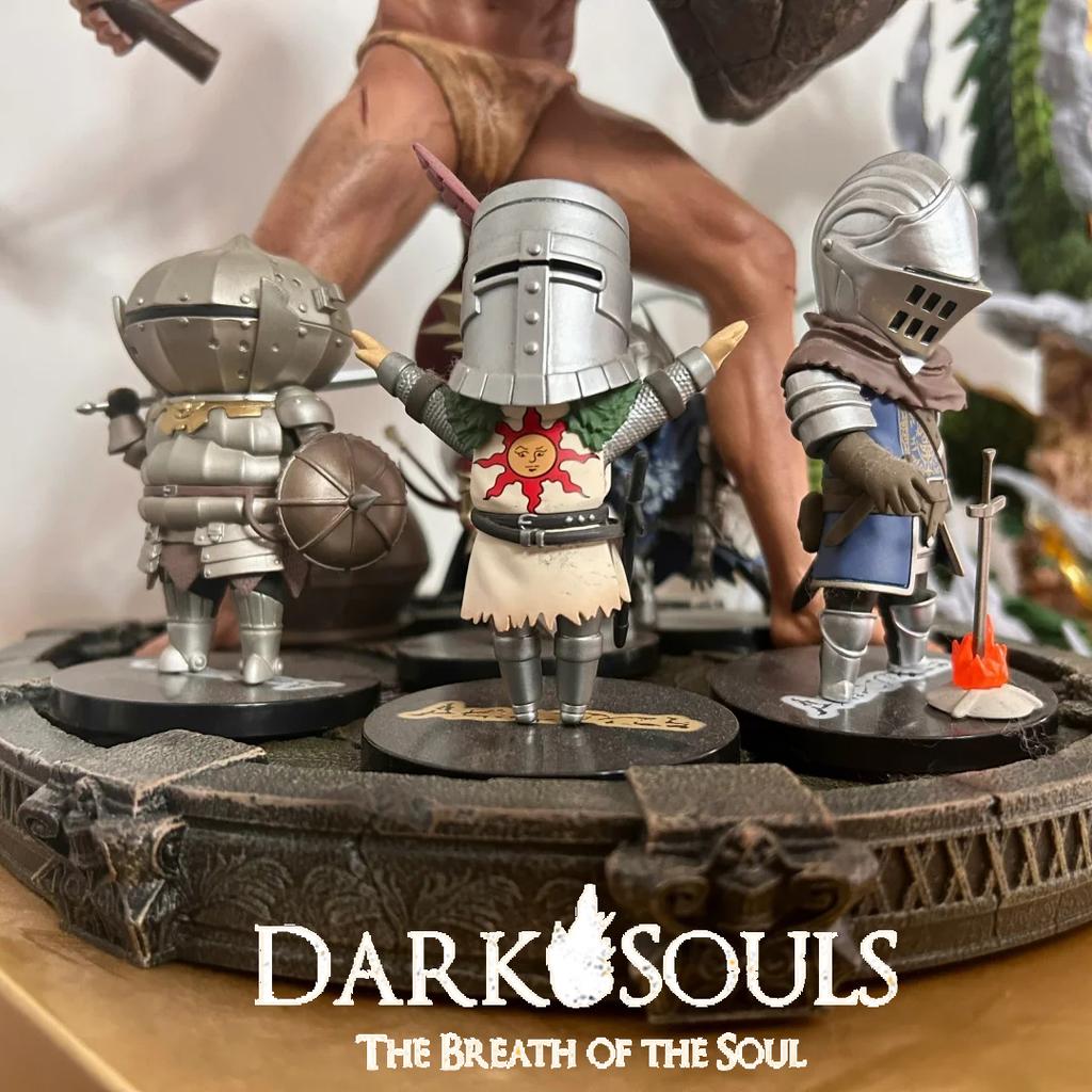 Dark Souls Figure Solaire Siegmeyer Oscar Ornstein Artorias Action Figure Pvc Statue Collection Model Toys for Children Gifts