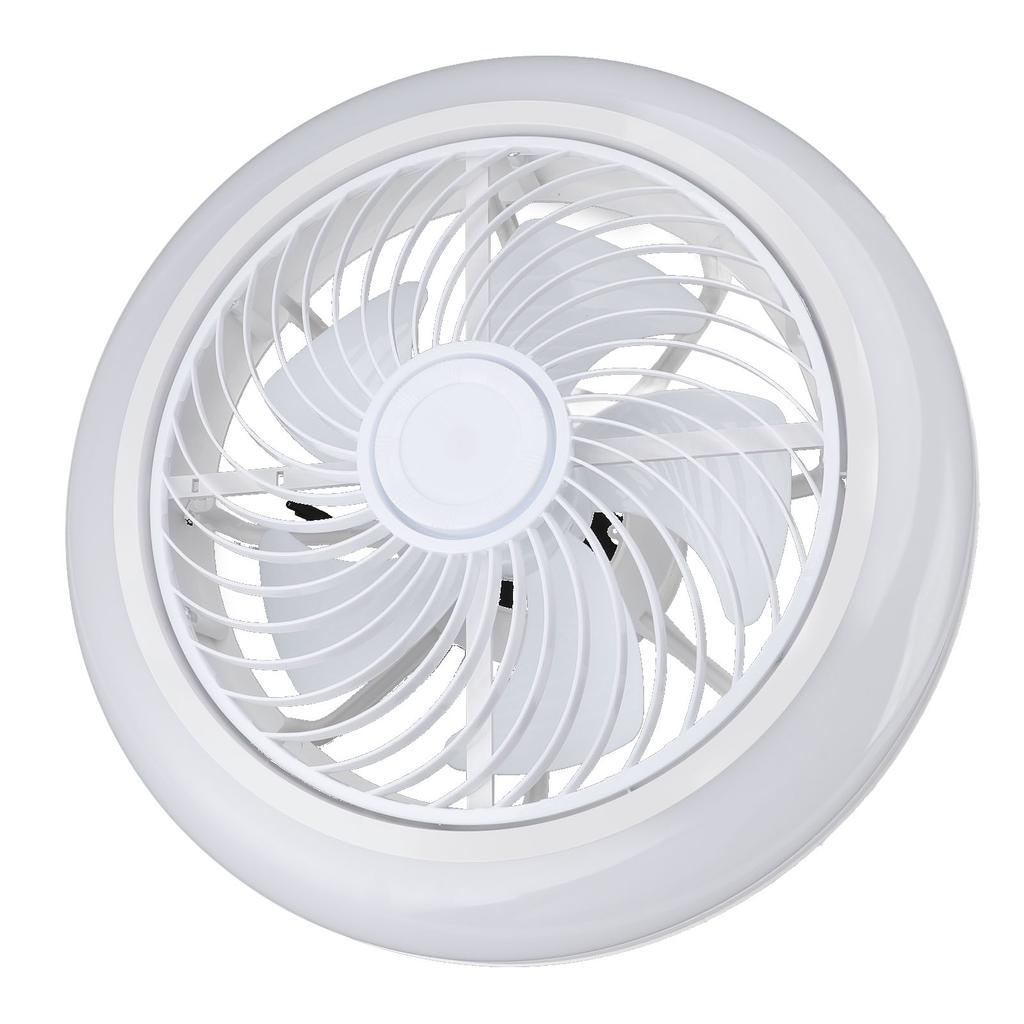 Ceiling Fan Light 6 Wind Speeds 3000K to 6000K Stepless Dimmable Quiet Modern Ceiling Fan with