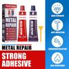 Magic Repair Glue AB Strong Metal Repair Glue Heat Resistance Cold Weld Metal Repair Adhesive Casting Glue for Metal PVC Repair