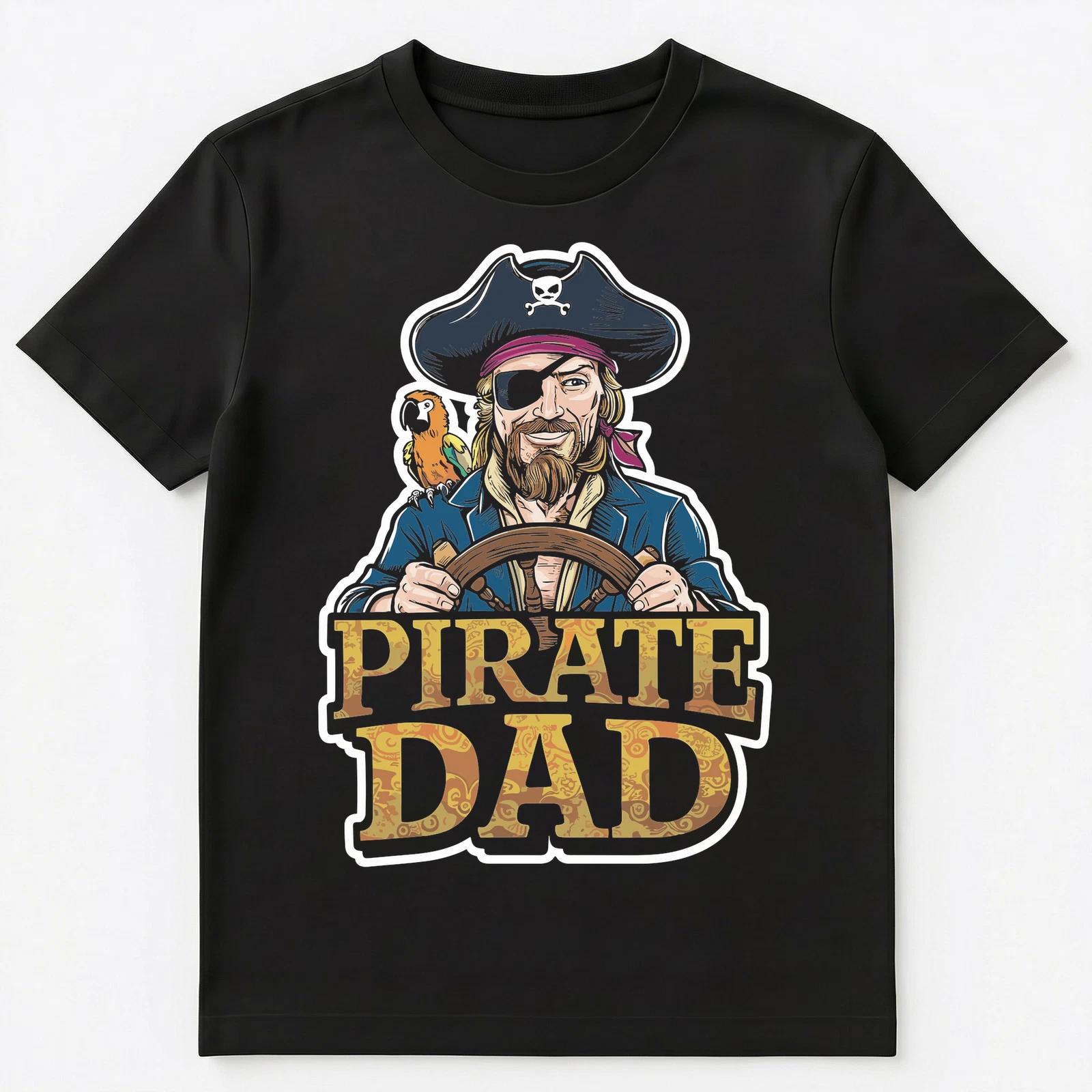 Funny Pirate Dad Unisex T-Shirt 2XL
