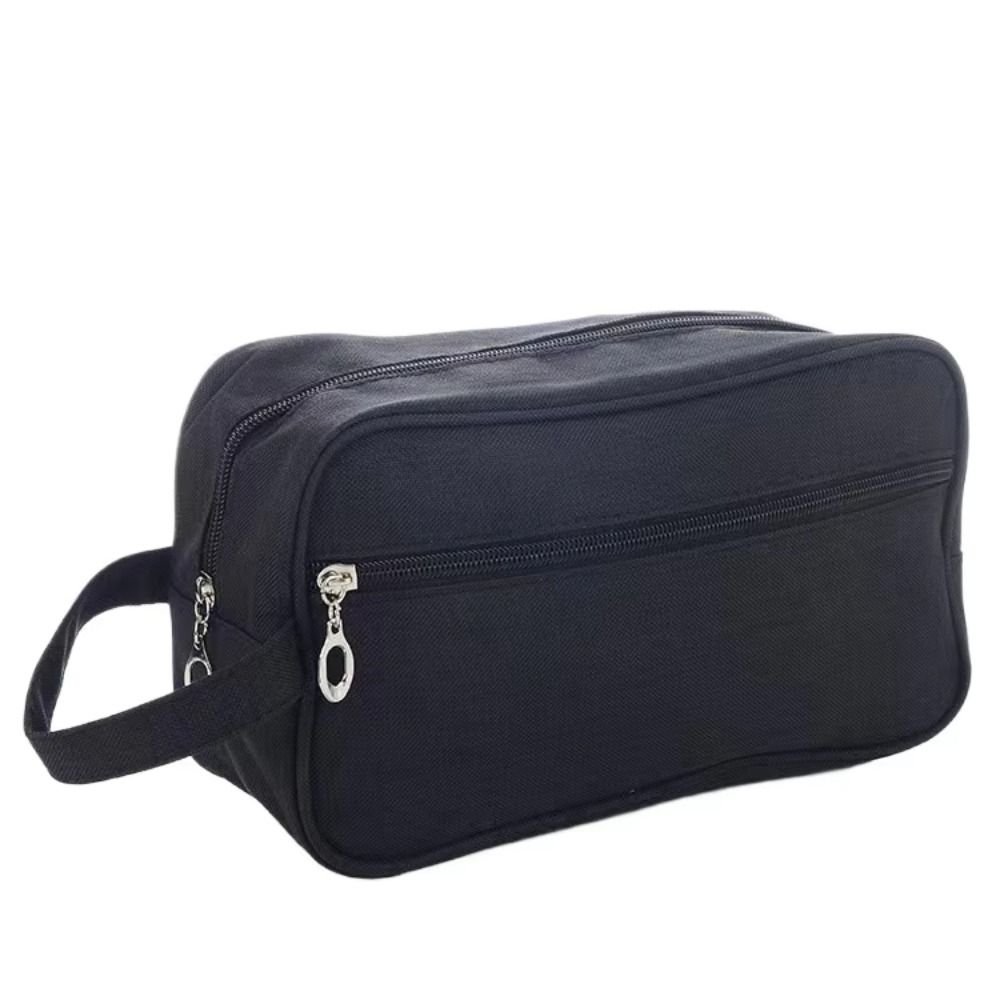 Large Capacity Portable Makeup Handbag Oxford Cloth Toiletry Storage Pouch Daily Makeup