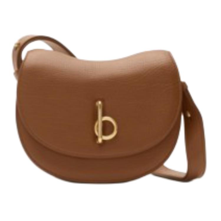 

Burberry Rocking Horse Adjustable Leather Shoulder Strap B-Type Closure Calfskin Crossbody Bag Small Women bags Light-Brown 80972241 Basic Set (Bag+Dust Bag)