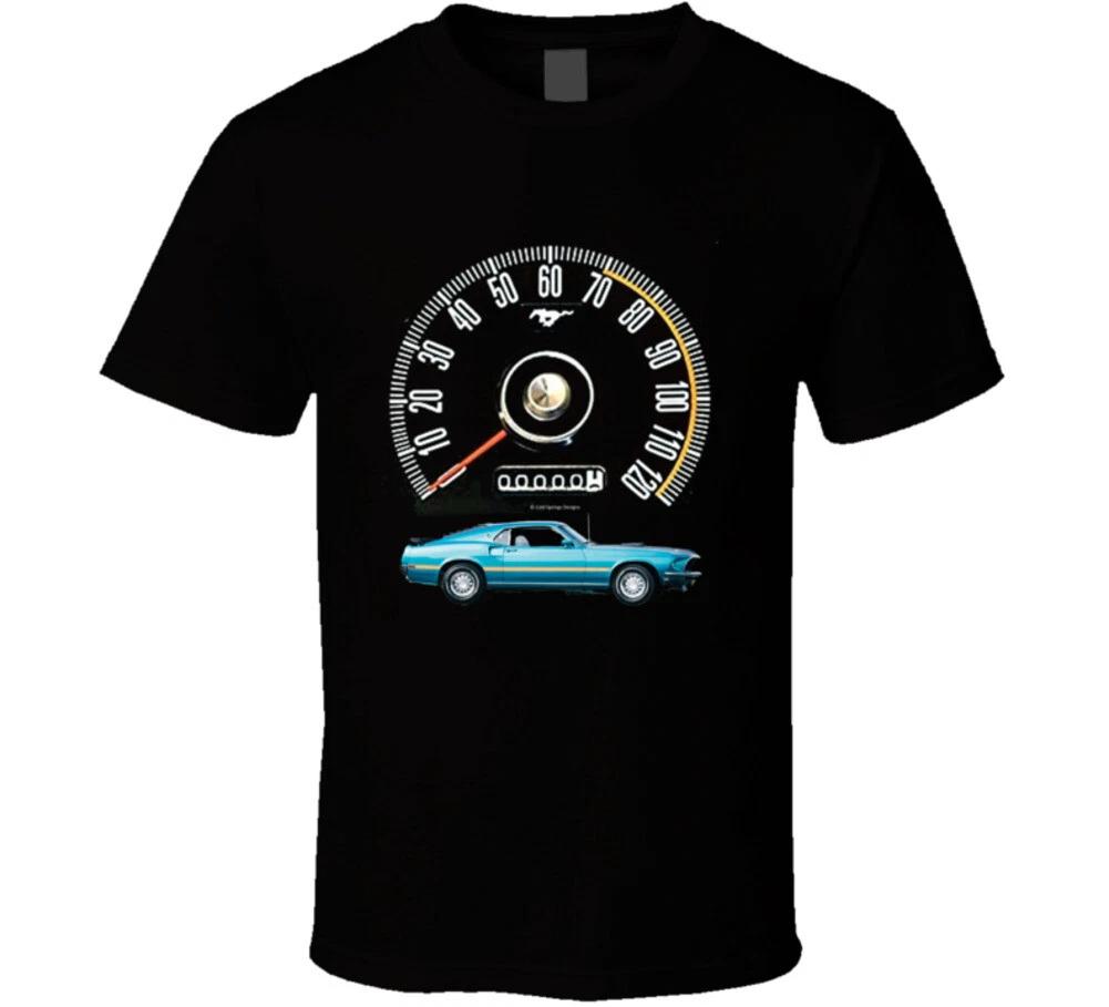 1969 Mustang Speedometer Mach 1 Musclecar Gift T Shirt S