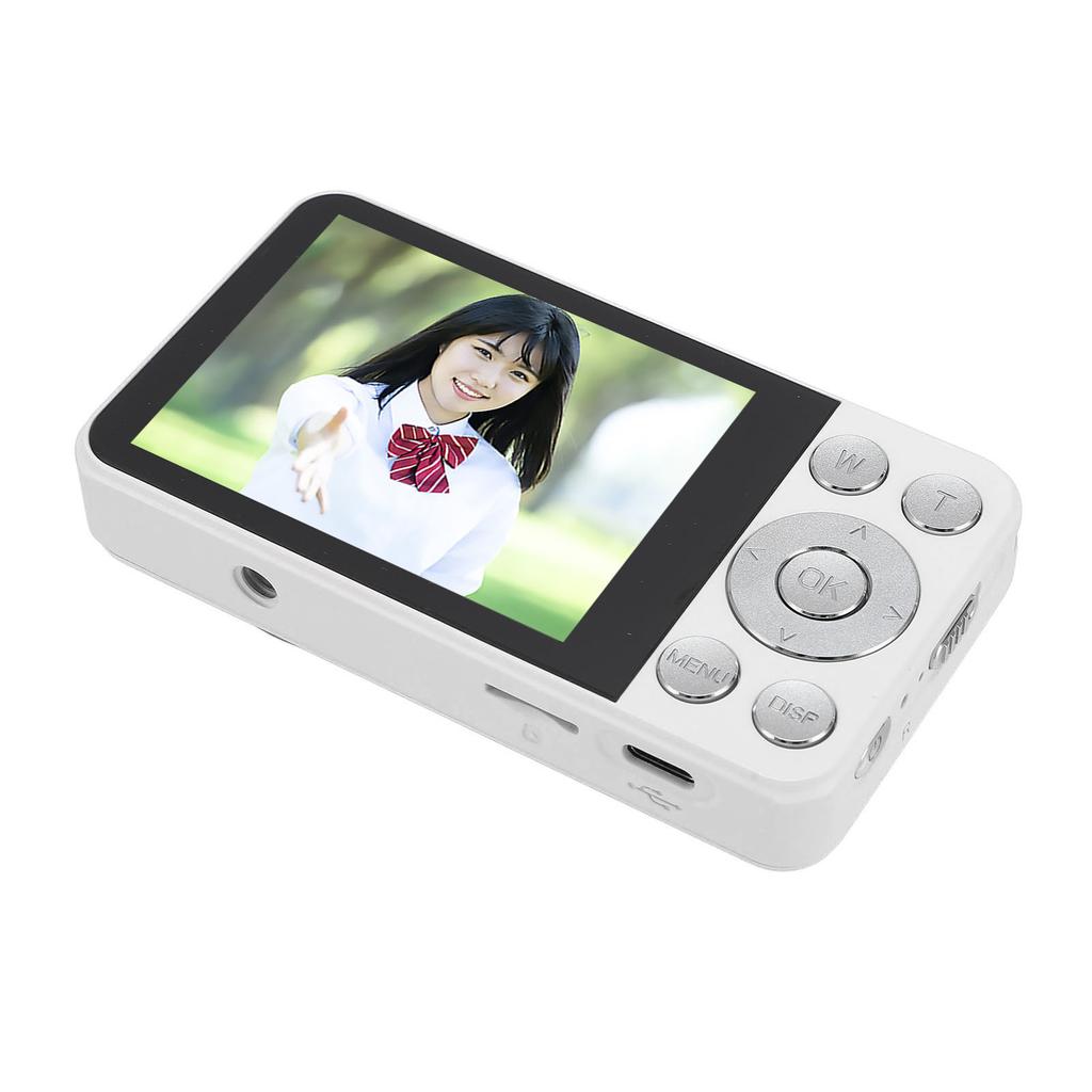 4K Digital Camera Portable 64MP 18x Zoom Autofocus Anti Shake Selfie HD Video Vlogging Camera Compact Travel Camera for
