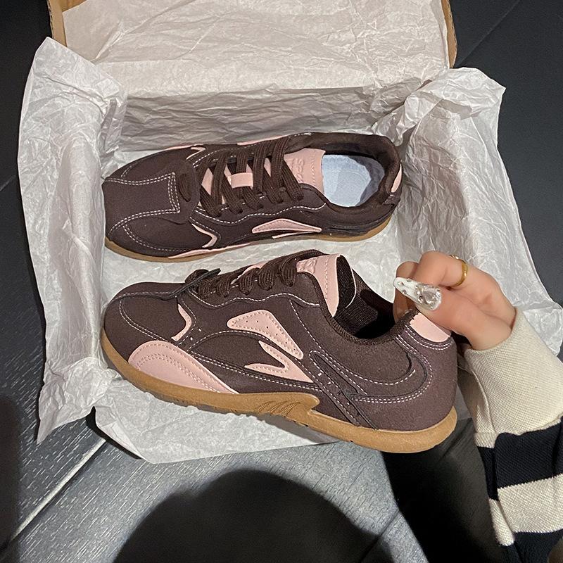 

ins Korean version of the new dad shoes girl 2025 autumn student sports running shoes casual retro moral training shoes F13 35