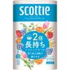 Scotty Flower Pack, Double Roll (6 Rolls for 12 Rolls), Toilet Paper, 100m Single