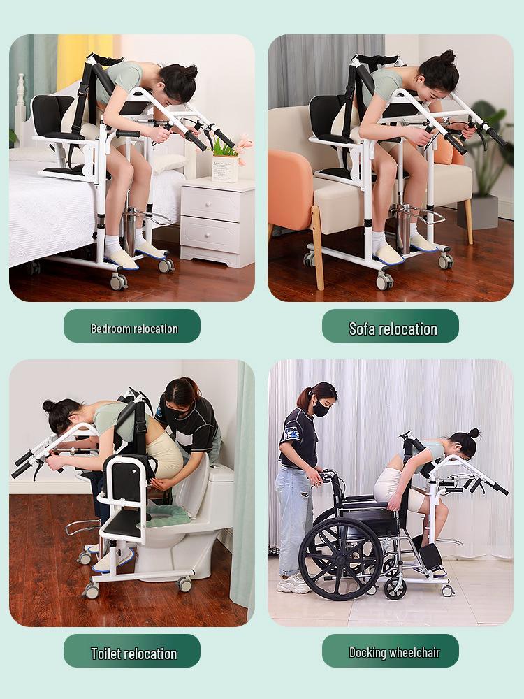 Hydraulic Transfer and Lifting Device for Elderly and Disabled Care