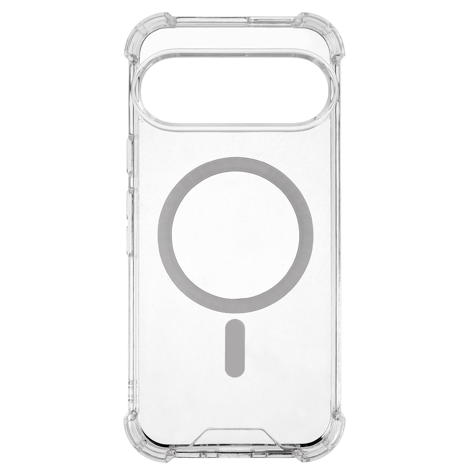 

For Google Pixel 9 Pro XL Case Compatible with MagSafe 1.5mm Shockproof Clear Phone Back Cover As Shown A