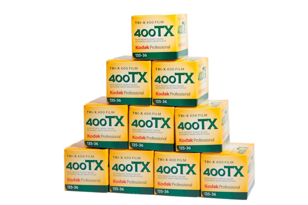 Kodak Professional Black and White Film, 35mm Tri-X400, 36 Sheets (Pack of 10)