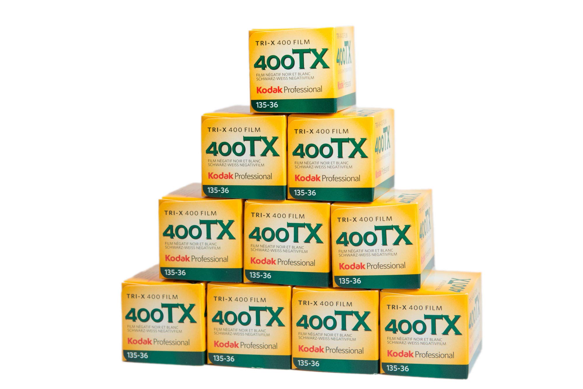 

Kodak Professional Black and White Film, 35mm Tri-X400, 36 Sheets (Pack of 10)