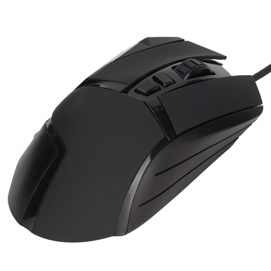 Gaming Mouse Ergonomic Design Adjustable DPI Optical Engine RGB Backlit Plug and Play Wired Mouse
