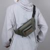 Waist Bag Men's Lightweight Chest Bag Oxford Shoulder Crossbody Bag