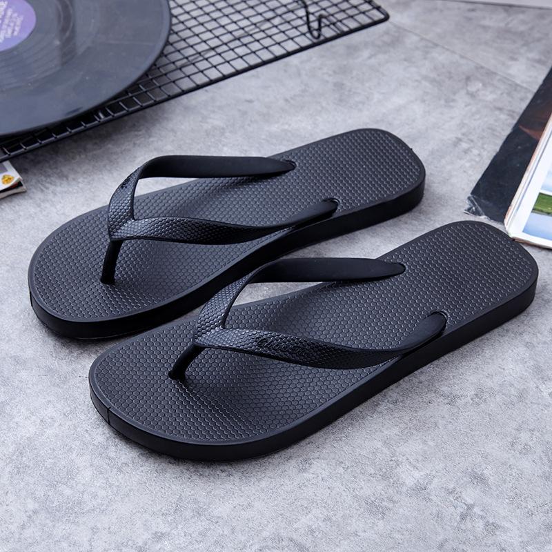 

Модные летние шлепанцы-вьетнамки ПВХ Нескользящие Износостойкие Сквозные Купальные Домашние Комнатные Уличные Повседневные Туфли 40