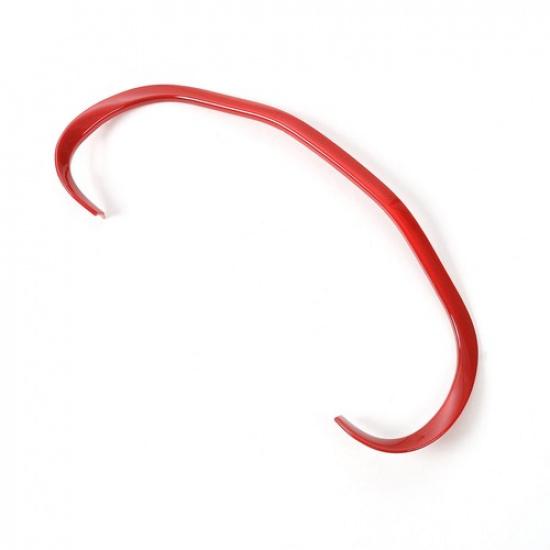 Car Center Console Dashboard Panel Cover 1PCS For Jeep Renegade 2016+ Bright Red