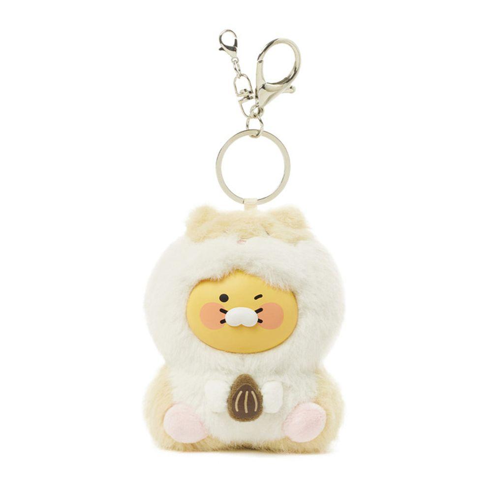 Kakao Friends FRIENDZOO Hamster Doll Figure Keychain_Chunshik