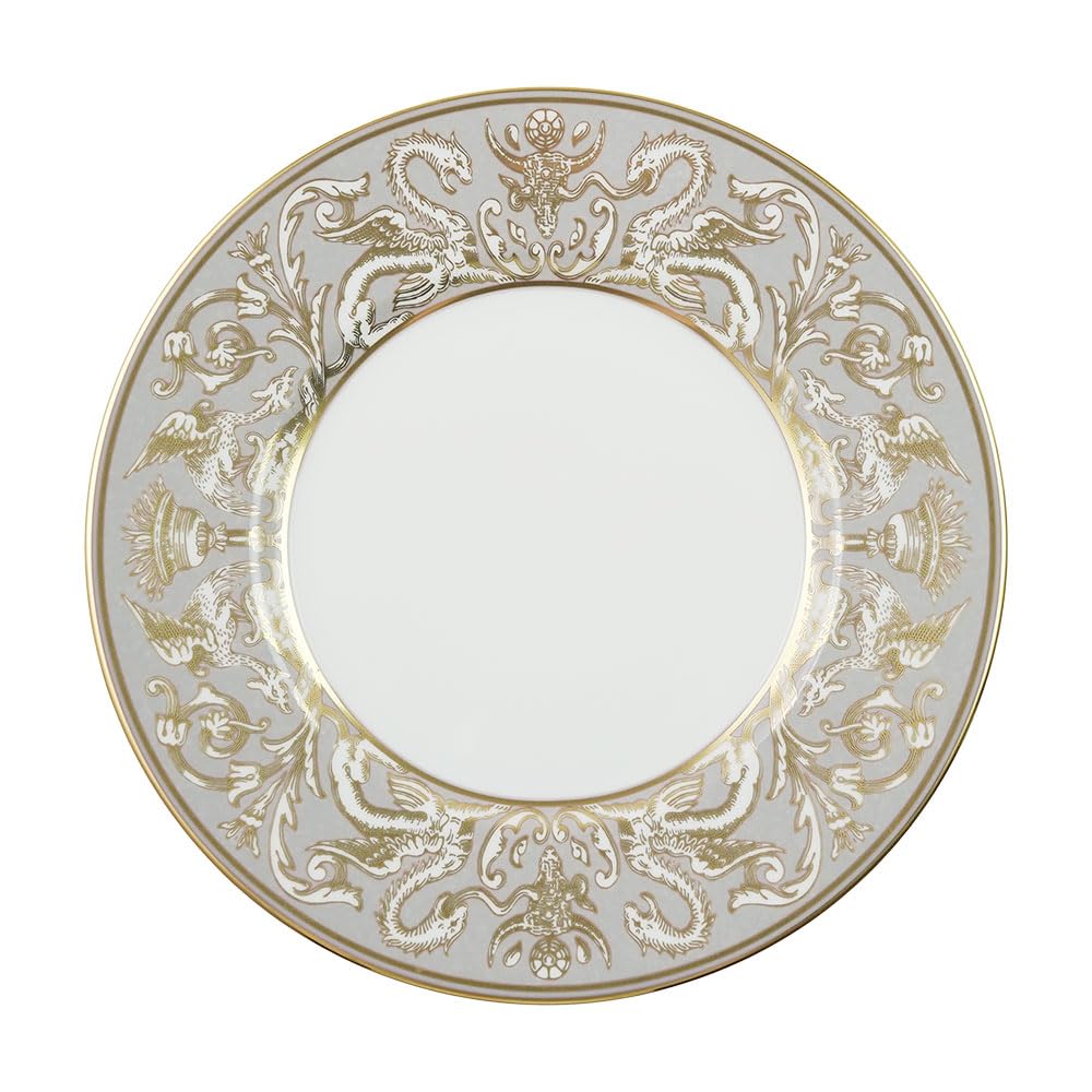 

Wedgwood Renaissance Gray Accent Plate, 23cm [Parallel Import]