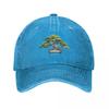 Bonsai Tree Shohin Watercolor Baseball Cap Sun Hat For Children Beach Bag Luxury Caps Female Mens