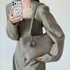 Hand-Woven Large Capacity Women’s Bucket Tote - Spring/Summer 2026 Collection