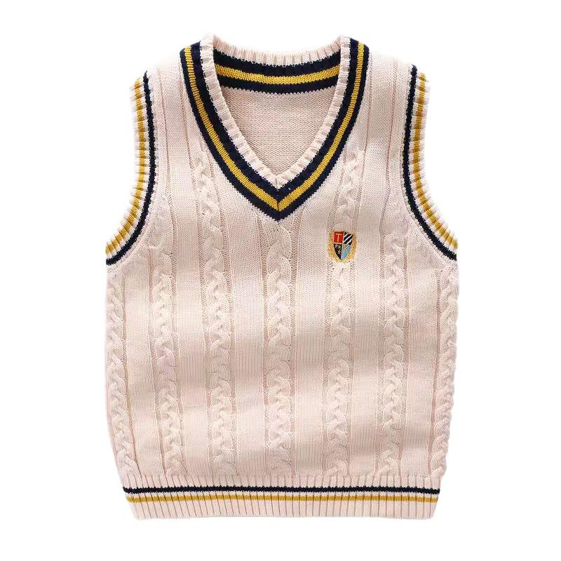 Academy Autumn/Winter Kids' Sweater Vest: Pullover for Boys & Girls