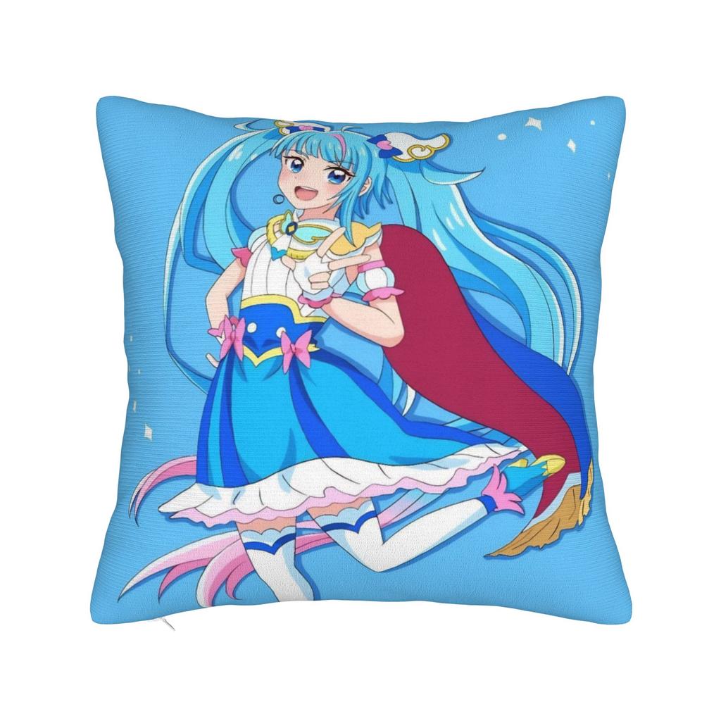 Decorative Pillowcases Soaring Sky Pretty Cure Accessories Home  Pillow Case Cover Square Multi Size