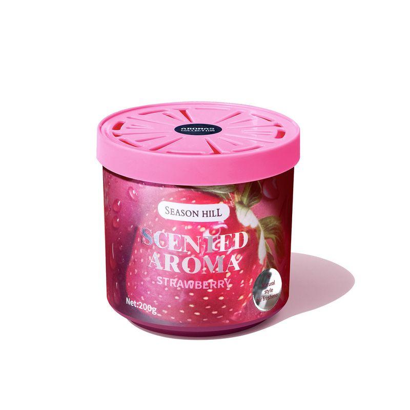 

Colorful Flameless Aromatherapy Air Freshener for the Orchard, Car-Mounted Solid Fragrance Balm, Bedroom Fragrance, Fresh Scent, Purifying Fragrance Strawberry 200g