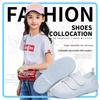 Kinder Weiße Canvas Schuhe - Unisex Indoor Kindergarten Tanz- und Sportschuhe