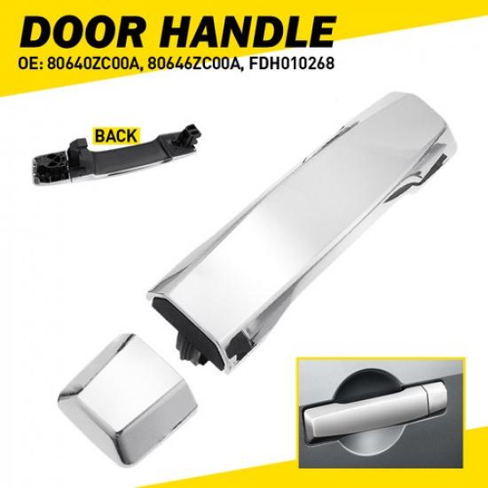 For 2004-2015 Nissan Armada Titan Rear Driver/Passenger Exterior Door Handle EOA