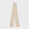 Essential Knit Muffler_BEIGE