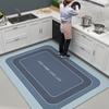 Alfombrilla de suelo de lodo de diatomeas Tienda completa Alfombrilla de suelo para el hogar Cocina Absorción de agua Aceite Antideslizante Restaurante Alfombrilla de suelo Lodo de diatomeas