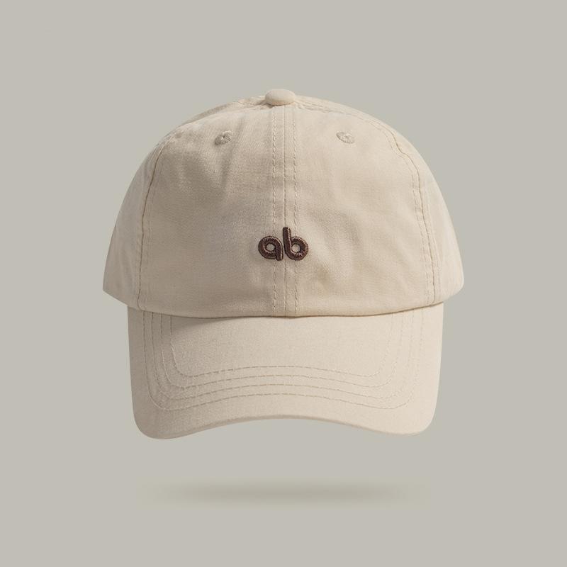 Letter Embroidered Baseball Hat for Women Showing Their Faces  Wide Brim Sun Protection for Boys  Baseball Caps  Couples