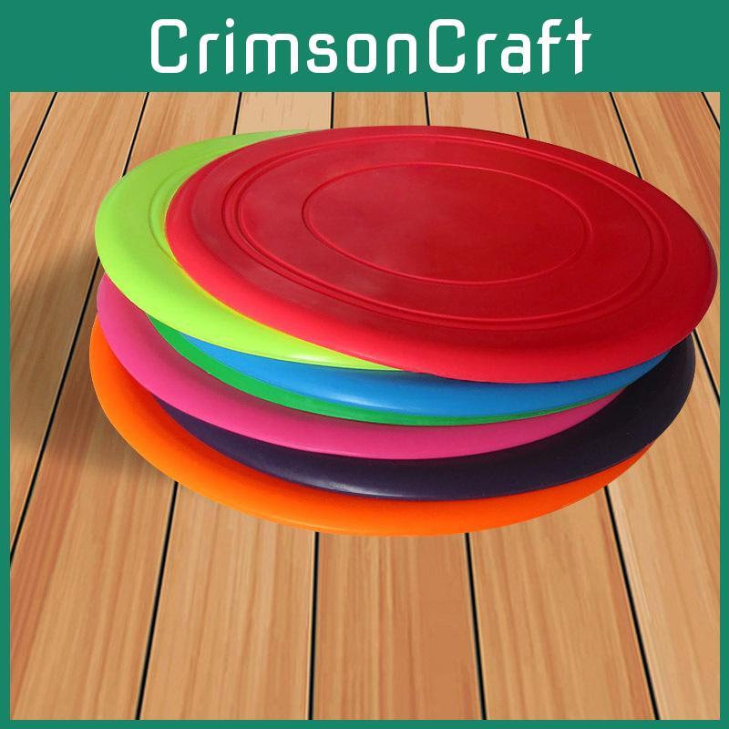 Durable Pet Tpr Round Training Tools Dogs Play Disc Toys Interactive