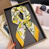 New Fashion 70X70Cm Women'S Scarf Silk Paisley Print Scarf Square Shawl Decorative Headband Neck Luxury Design Bandana